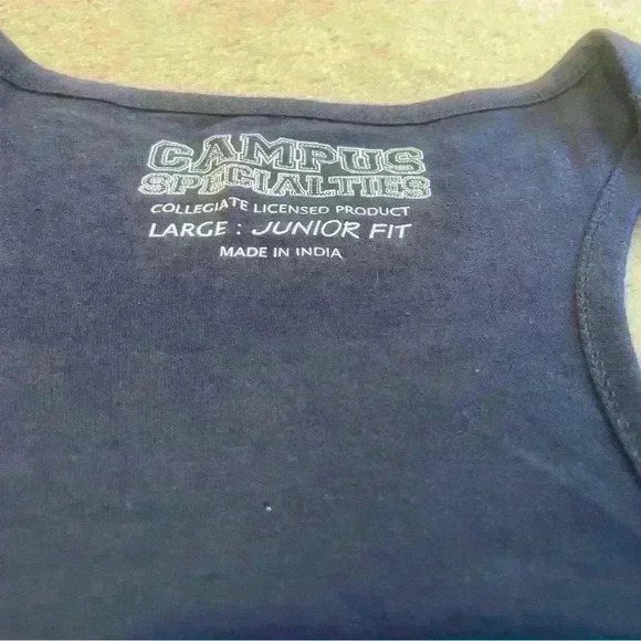 Campus Specialties PSU (Penn State Univ) NWT Junior Size Large Blue Tank Dress - Picture 8 of 12